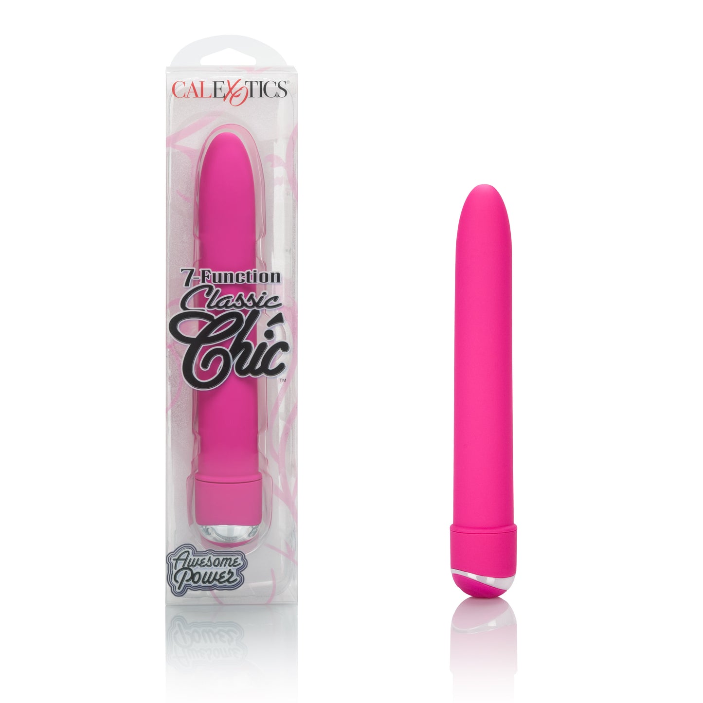7 Function Classic Chic 6 Inches Vibe - Pink by CalExotics
