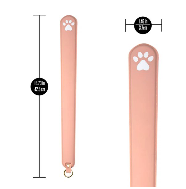 Blush Temptasia Ardor Slapper — Puria Silicone, Pink, 16.73 in - BL-55560