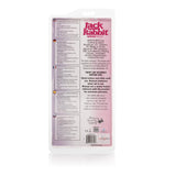 CalExotics Dual-Motor Thrusting Jack Rabbit Vibrator, Pink - SE0661003