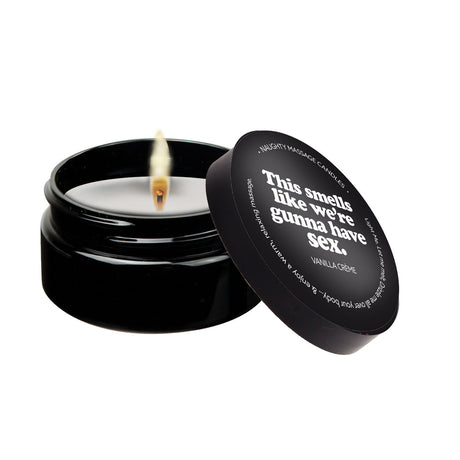 Kama Sutra Massage Candle — Vanilla Cream, 2 oz - KS14303