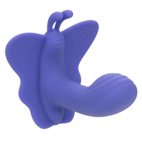 CalExotics Connect Venus Butterfly Dual-Motor Stimulator — Periwinkle - SE0001123