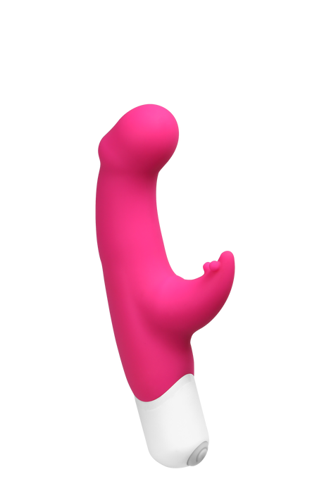 VeDO Joy Mini Vibe — Curved G-Spot Mini Vibrator, Hot in Bed Pink - VI-N0202HPNK