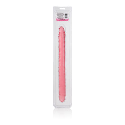 Slim Jim Duo 17 Inches Veined Super Slim Dong - Translucence by CalExotics