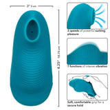 CalExotics Envy Handheld Suction Massager - Blue