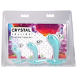 Doc Johnson Crystal Jellies Curved Anal Trainer Set — Teal (3 Sizes) - DJ0289-70-CD