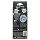Milk Master Grip-N-Stroke Pussy - Grey