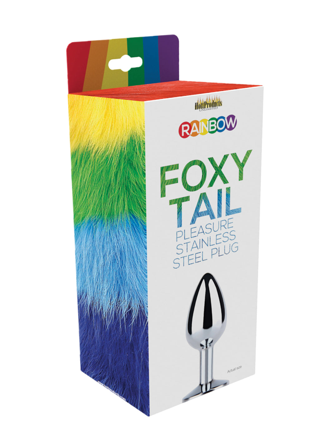 Rainbow Foxy Tail by Hott Products
