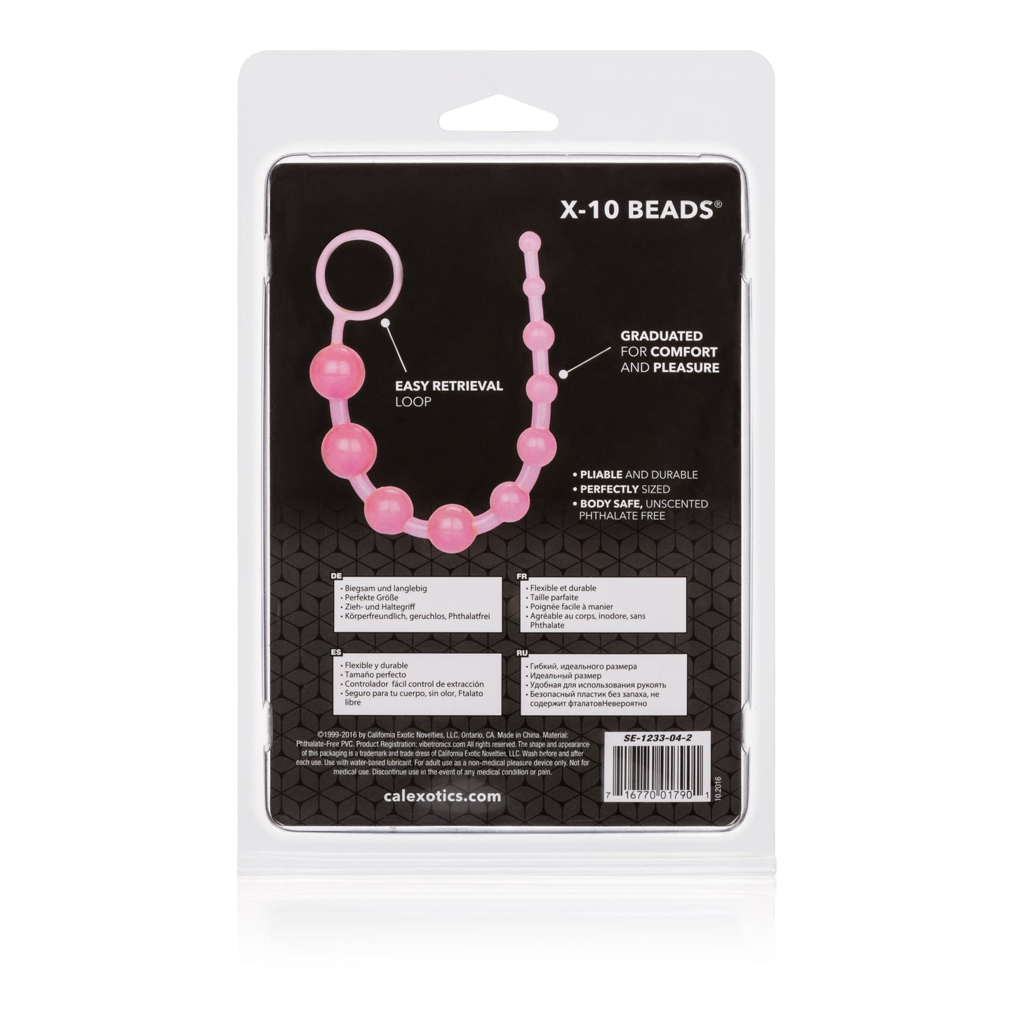 X-10 Beads - Pink by CalExotics