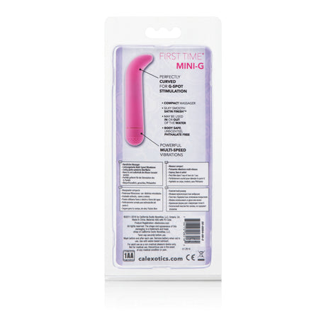 CalExotics First Time Mini G-Vibe — Pink G-Spot Mini Vibrator - SE0004062