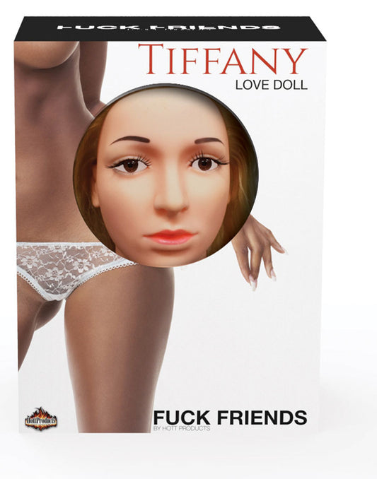 Hott Products Tiffany Inflatable Two-Hole Love Doll with Vibrating Egg - HTP3146