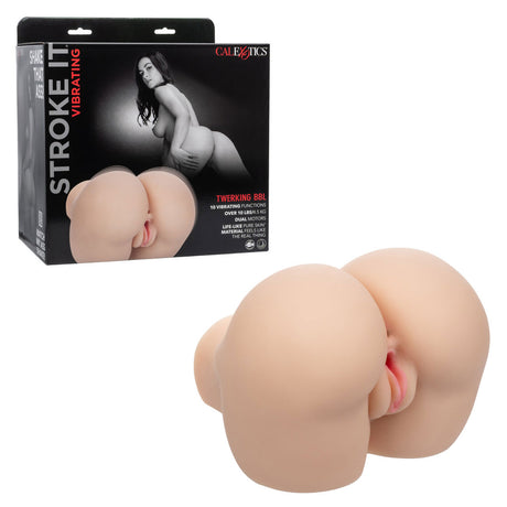Stroke It Vibrating Twerking Bbl - Ivory
