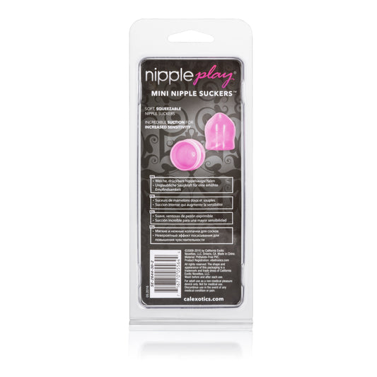 CalExotics Mini Nipple Suckers — Pink - SE2644302