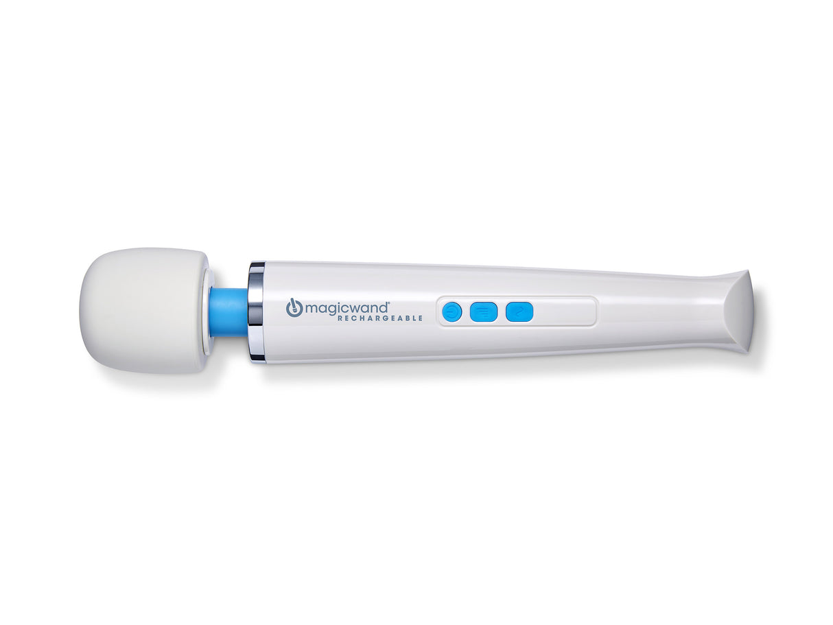 Magic Wand Rechargeable Wand Massager, White, 13 in - HV-270