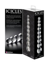 Pipedream Icicles No. 2 Glass Wand — Clear, 8.5 in - PD2902-00