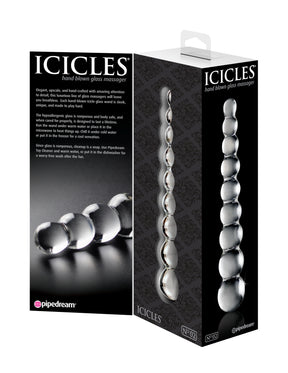 Pipedream Icicles No. 2 Glass Wand — Clear, 8.5 in - PD2902-00