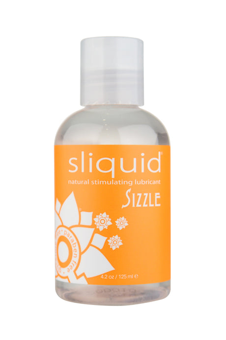 Sliquid Naturals Sizzle Water-Based Stimulating Lubricant 4.2 fl oz - SLIQ008