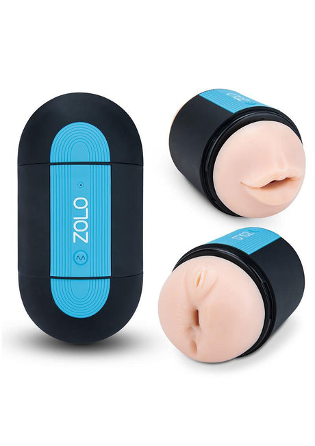 XGEN Zolo Pleasure Pill Double-Ended Vibrating Male Stimulator - X-ZO6040
