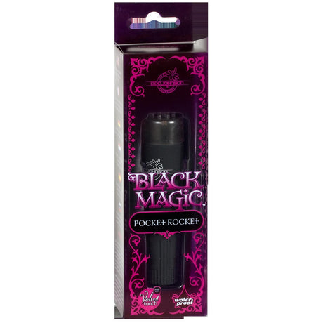 Doc Johnson Black Magic Pocket Rocket Compact Massager - DJ0951-13