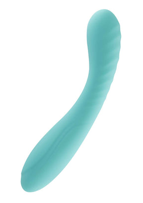 Rock Candy Dreamland G-Spot Vibrator — Turquoise, USB Rechargeable - RC-RFDL-101