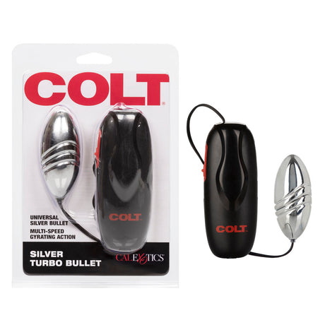 CalExotics Colt Turbo Bullet Vibrator — Silver - SE6890302