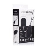 XR Brands Silicone Rechargeable Bullet Vibrator with Remote - UC-AF946