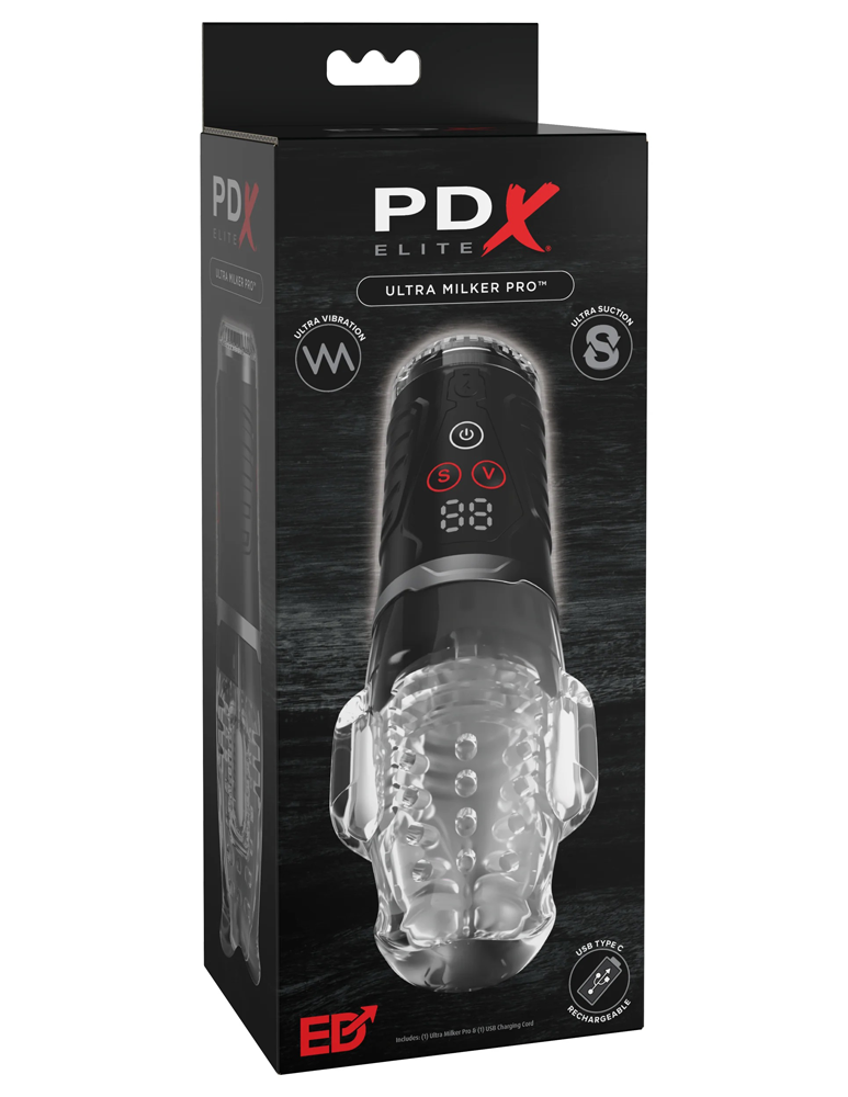 Pipedream PDX Elite Ultra Milker Pro Milking Masturbator - PDRD635