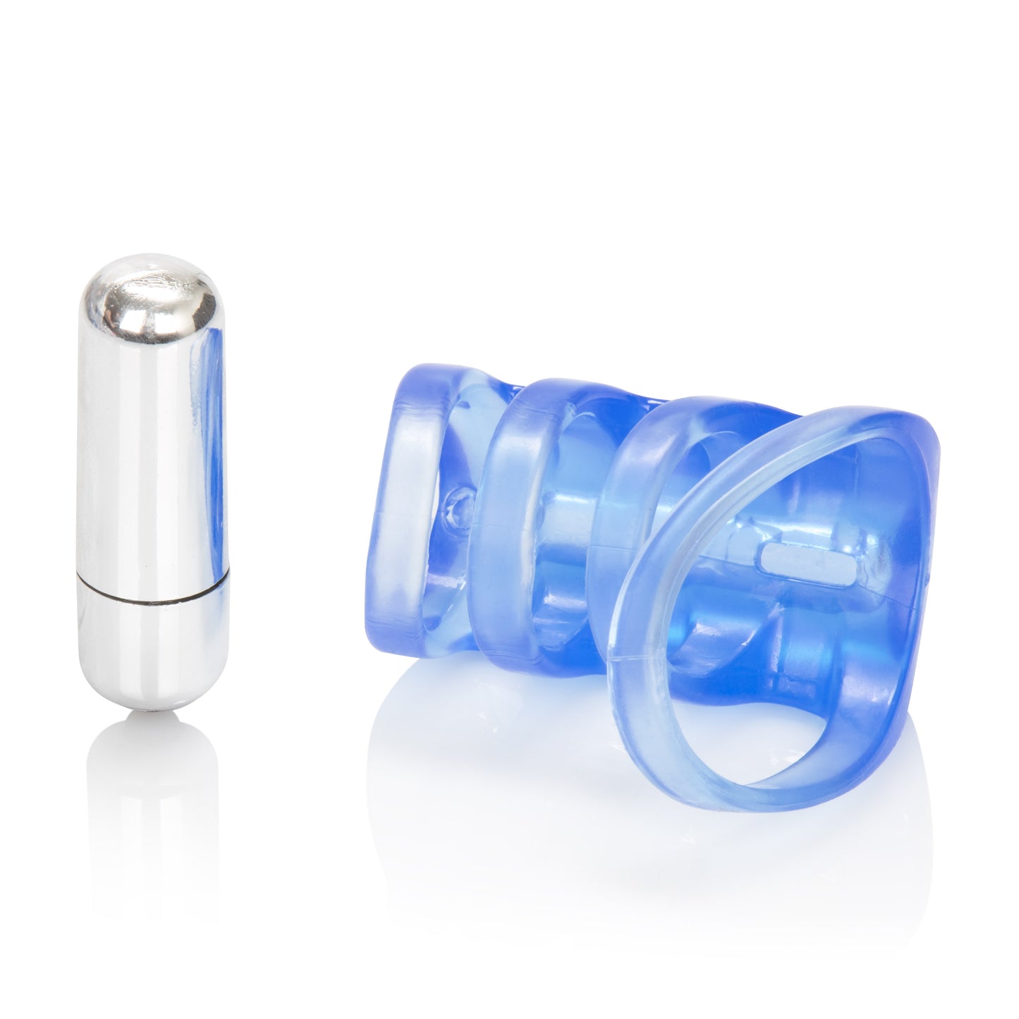 Couple's Pleasure Cage - Blue by CalExotics