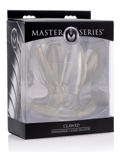 Clawed Expanding Clear Dilator by XR Brands