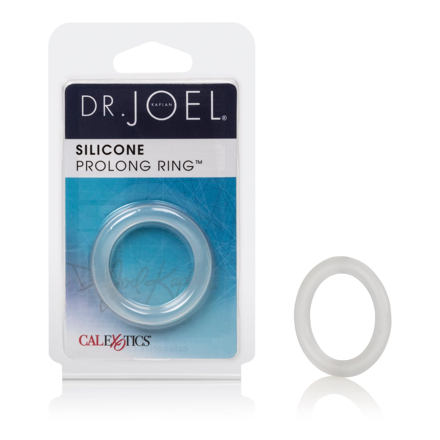 Dr. Joel's Silicone Prolong Ring - Smooth Clear by CalExotics