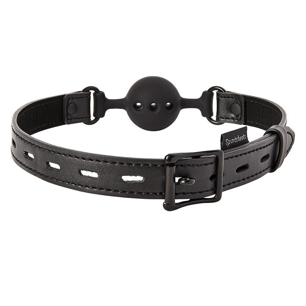 Sportsheets Saffron Breathable Ball Gag with Adjustable Locking Strap - SS480-03