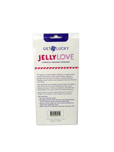 Get Lucky Jelly Love 7" Dildo - Purple
