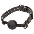 CalExotics Nocturnal Ball Gag, Silicone Black, 1.5 in Ball - SE2678053
