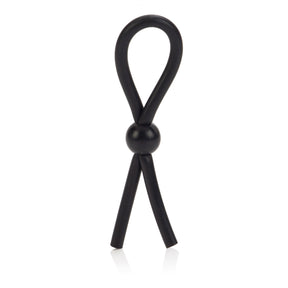 CalExotics Adjustable Erection Lasso — Black, Surgical Grade Latex - SE5651033