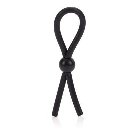 CalExotics Adjustable Erection Lasso — Black, Surgical Grade Latex - SE5651033