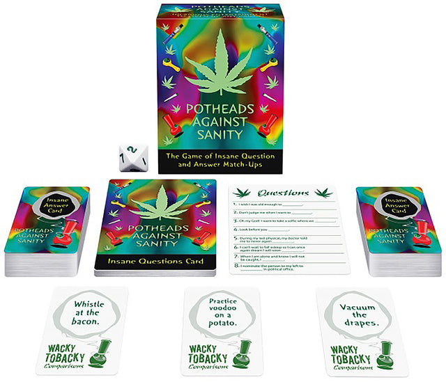 Kheper Games Potheads Against Sanity Adult Party Card Game - KG-BG028