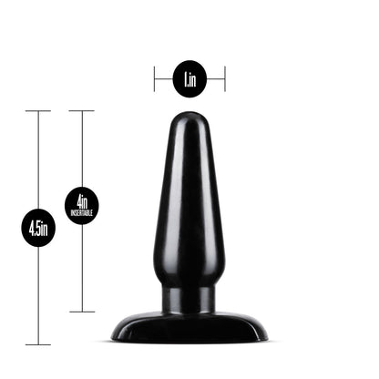 Anal Adventures - Basic Plug Kit - Black by Blush