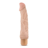 Blush Dr. Skin Cock Vibe 6 Realistic Vibrator — Beige, 9 in - BL-11313