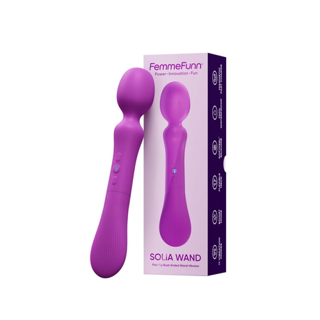Femme Funn Solia Wand — Purple, 9.7 in - FF-1056-02