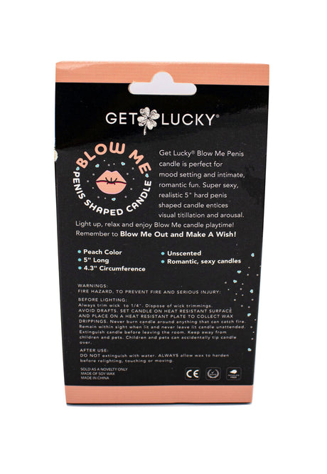 Blow Me Penis Candle - Peach by Viben