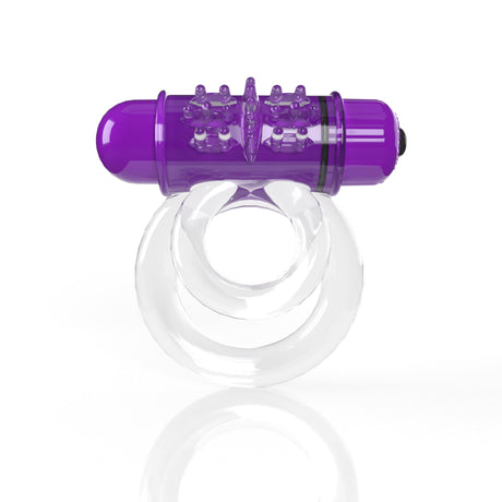 Screaming O Double O 6 Vibrating Double Ring, Grape - SO-4TD6-GP