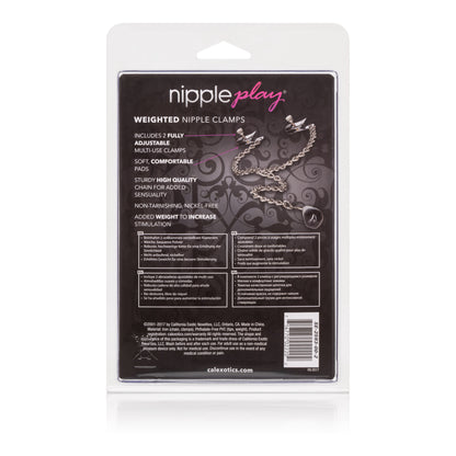 Weighted Nipple Clamps by CalExotics