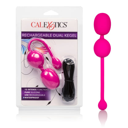 Rechargeable Dual Kegel - Pink by CalExotics