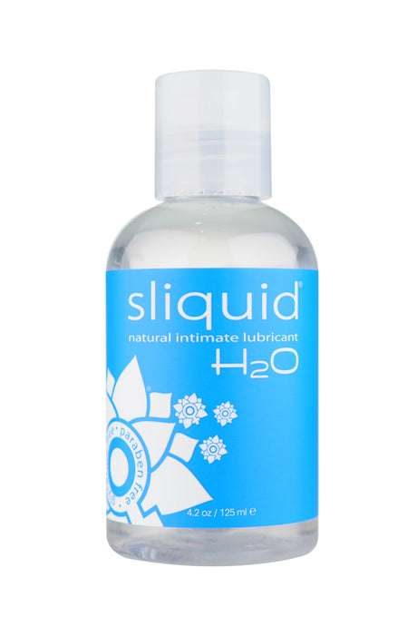 Sliquid Naturals H2O Water-Based Lubricant — 4.2 fl oz (124 ml) - SLIQ001