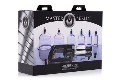 Sukshen 2.0 - 6 Piece Cupping Set by XR Brands
