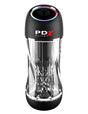 Pipedream PDX Elite ViewTube Pro Suction Stroker — Black/Clear - PDRD545