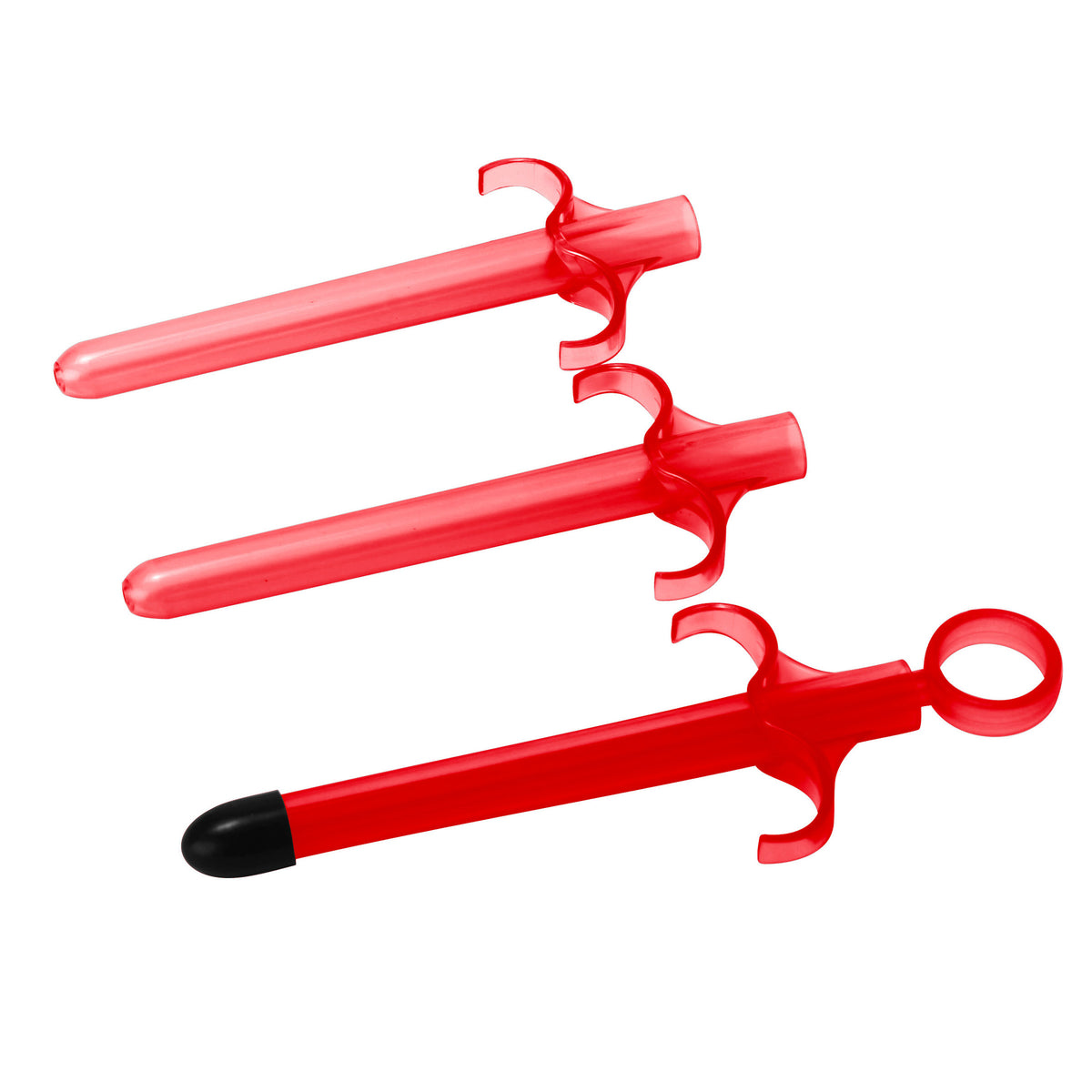 Trinity Vibes Lubricant Launcher 3-Pack, Smoke — 3.5-inch Insertable - TV-VF804-SMO