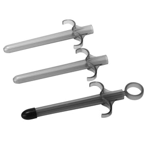 Trinity Vibes Lubricant Launcher 3-Pack, Smoke — 3.5-inch Insertable - TV-VF804-SMO