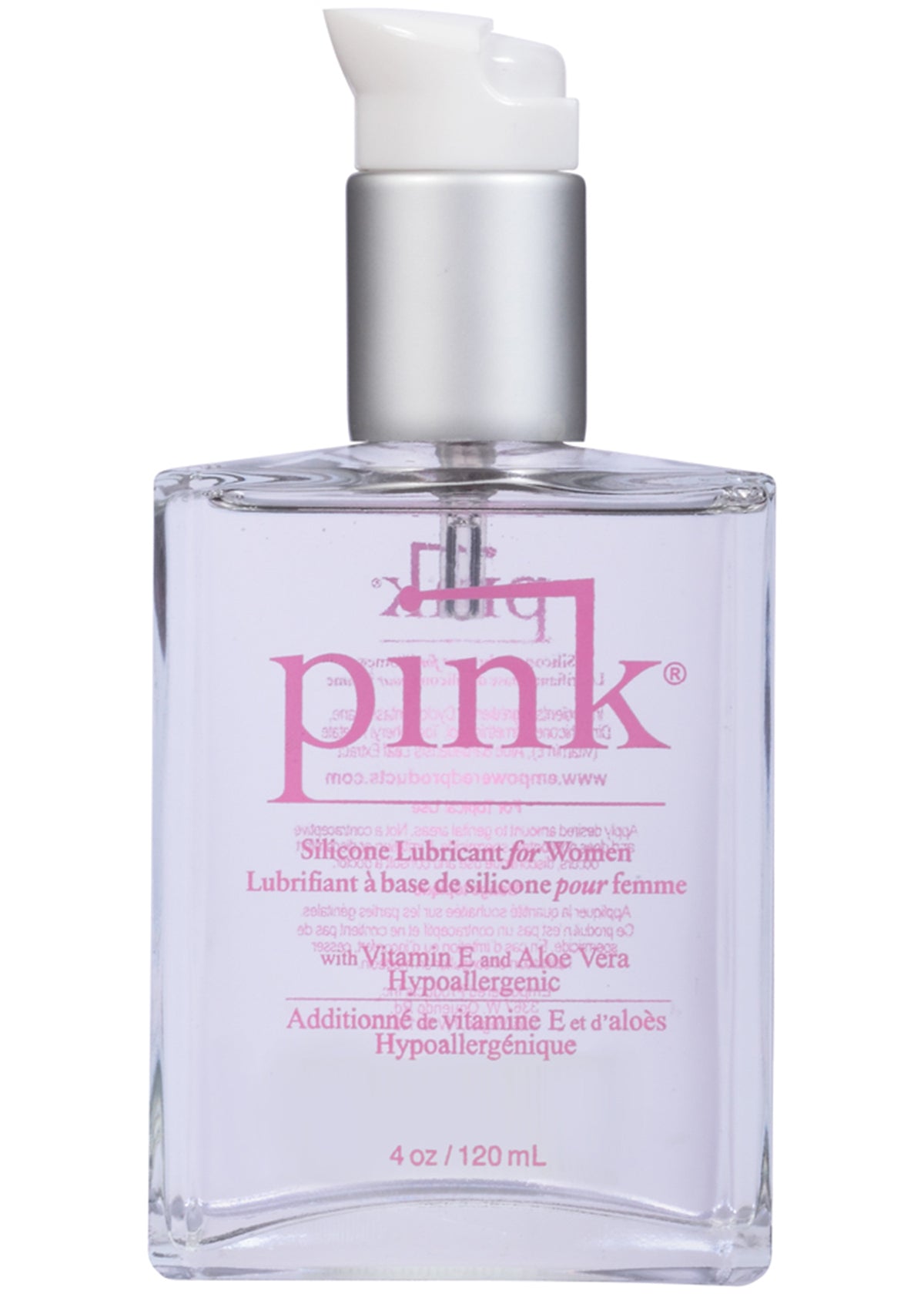 Gun Oil Pink Lubricant Gun Oil Pink Silicone Lubricant — 4 oz Glass Bottle - PK-G-4