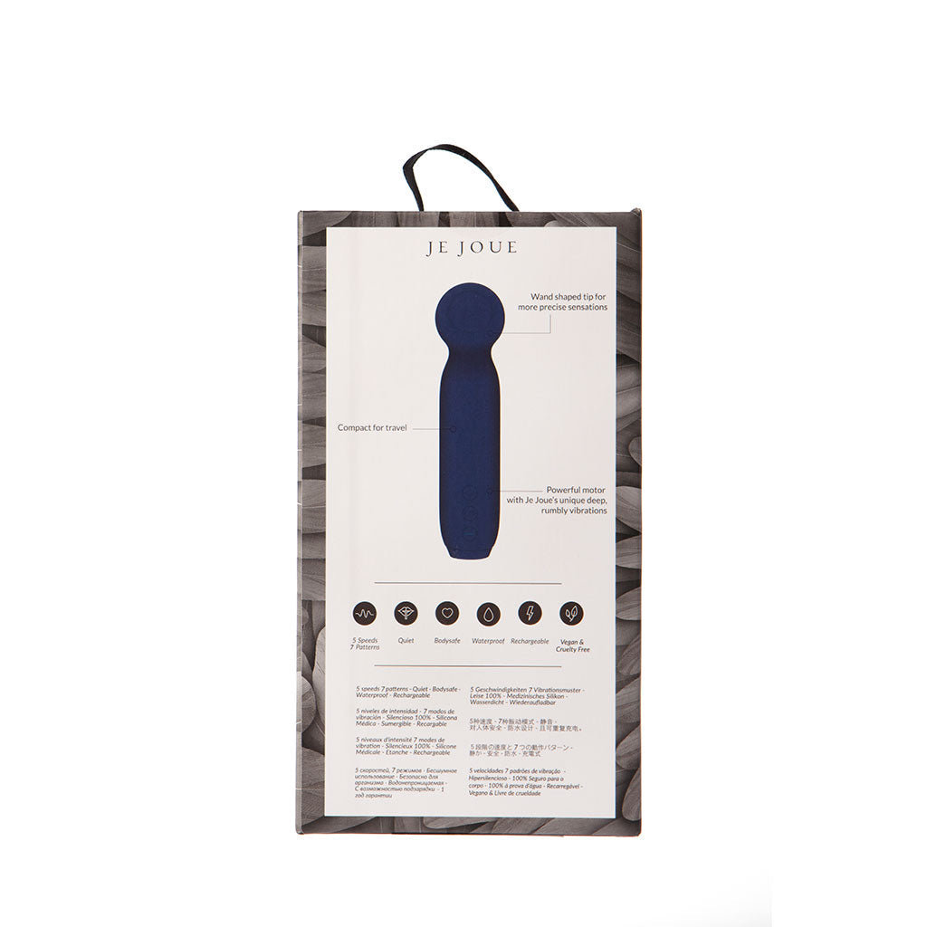Je Joue Vita Wand-Tip Bullet Vibrator, Cobalt Blue - JE937BL