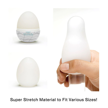 Tenga EGG Variety Pack — 6 Disposable Masturbators - TN197
